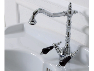 PRAGA - PRAGA CRYSTAL - FS7558A - Countertop bidet tap with swivel spout by Rubinetteria Giulini - view 2